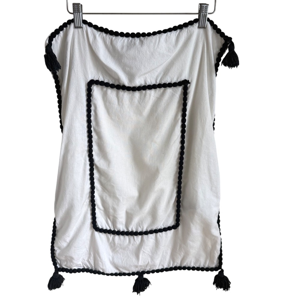 Pottery Barn‎ Teen Pillow Sham 20x26 White Navy